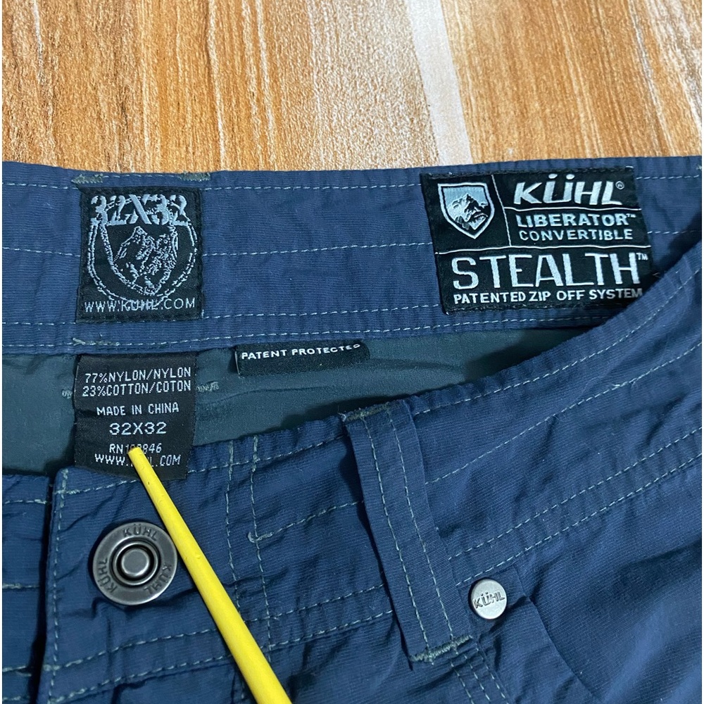 Kuhl Men's Liberator Blue Shorts - Picture 6 of 10
